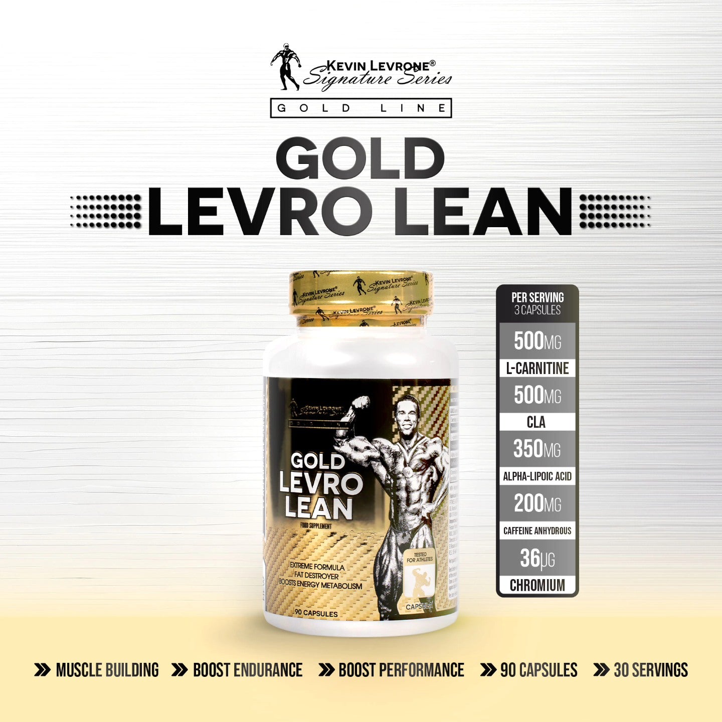 GOLD LEVRO LEAN 90 CAPS