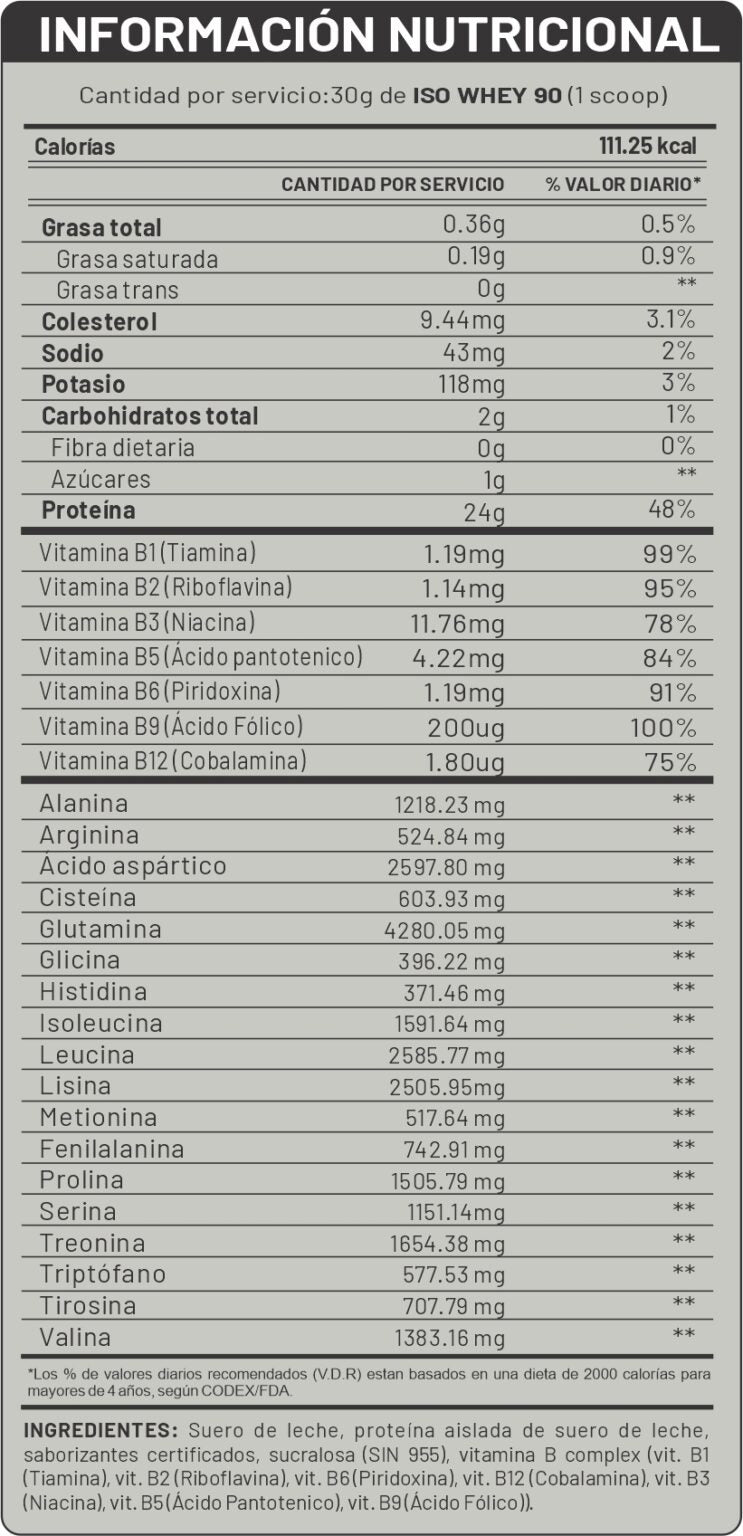 ISO WHEY 90 3KG