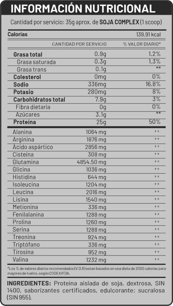 SOJA COMPLEX 1.5KG