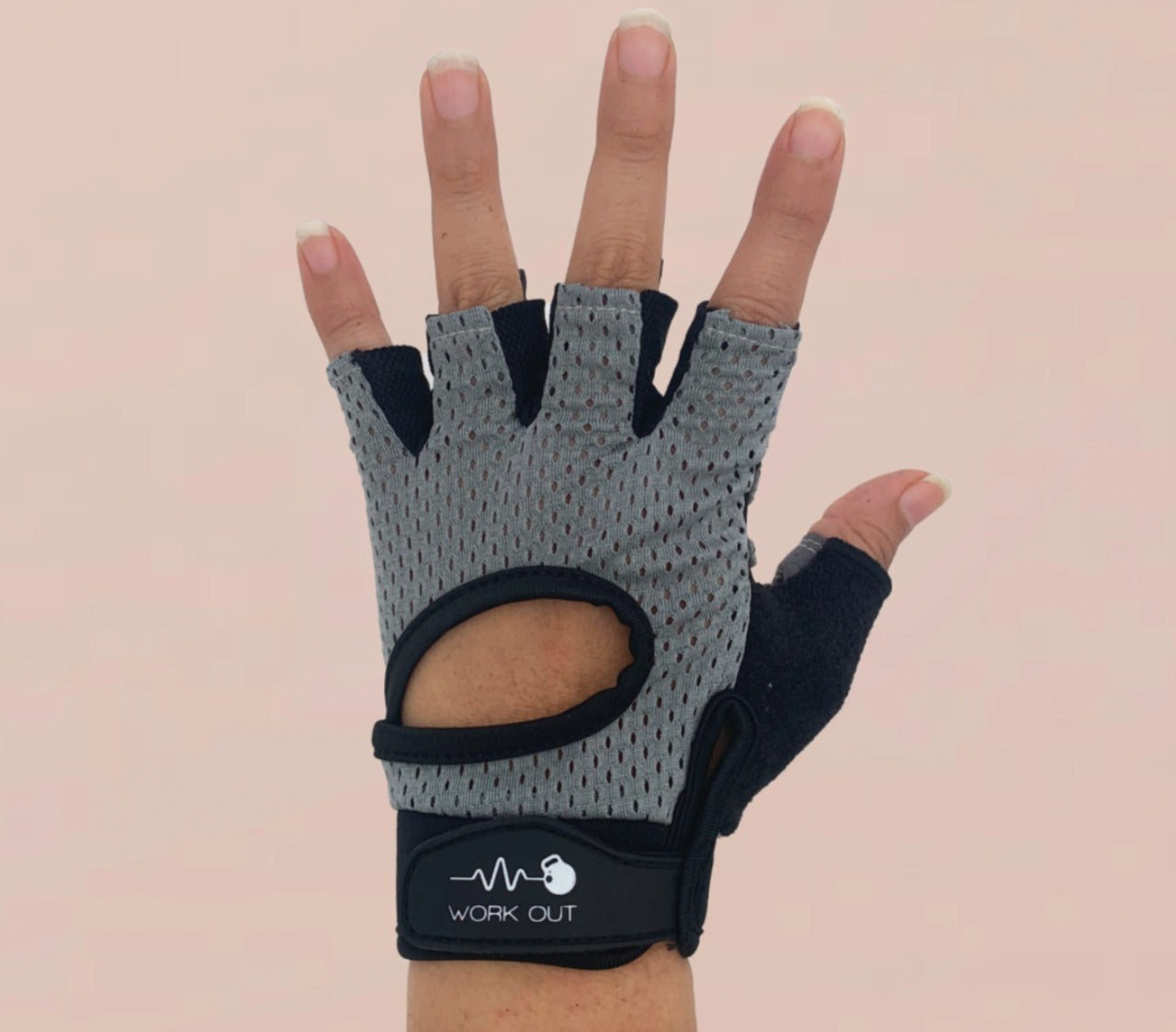 GUANTES PARA GYM - GRIS