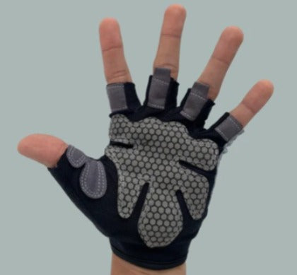 GUANTES PARA GYM - NEGRO