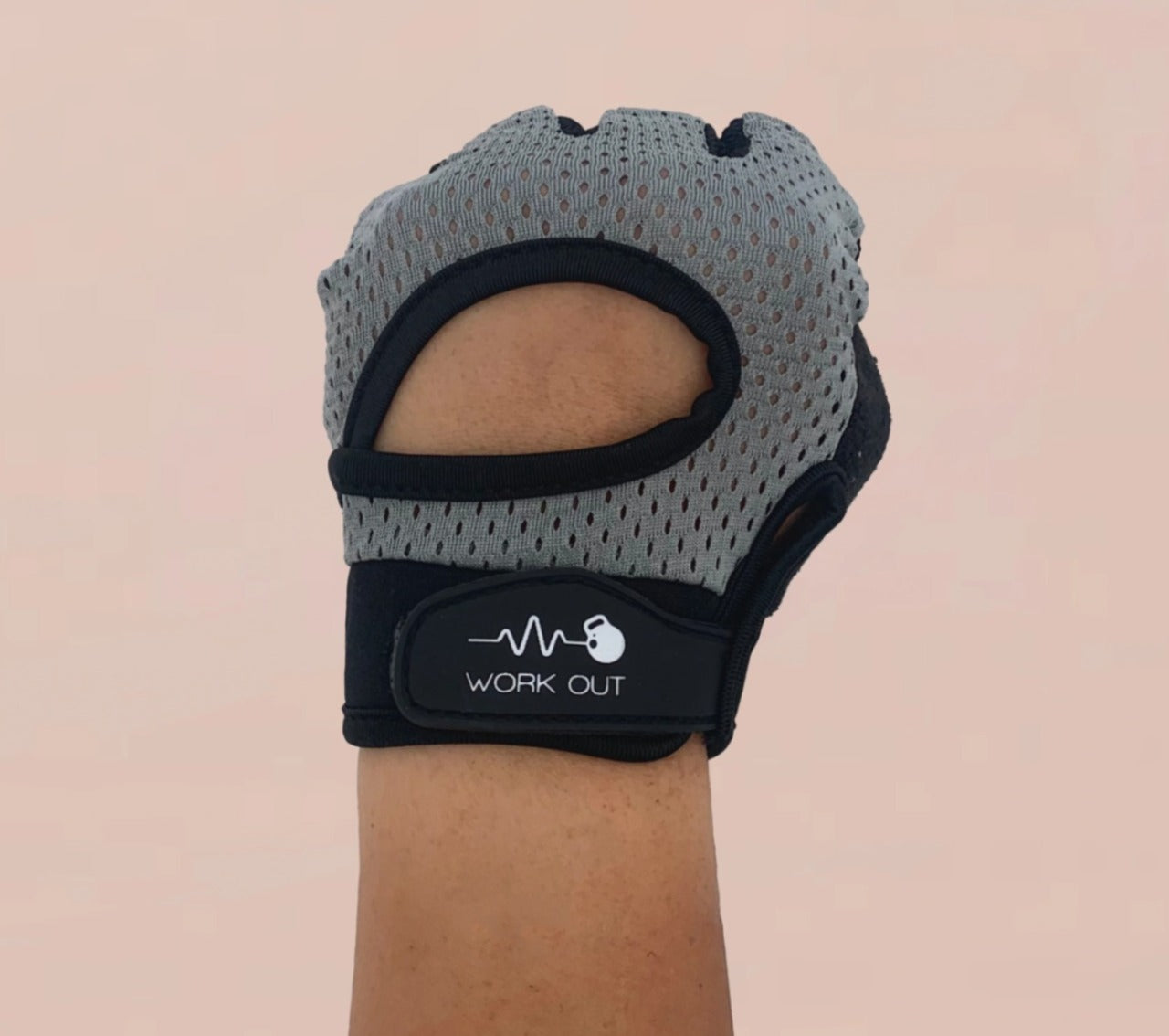 GUANTES PARA GYM - GRIS