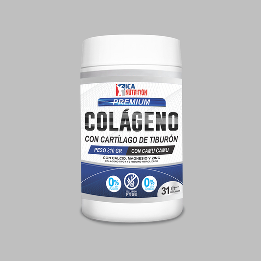 % COLAGENO HIDROLIZADO CON CARTILAGO DE TIBURON 310GR